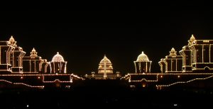 Президентский дворец Раштрапати Бхаван (Rashtrapati Bhavan)