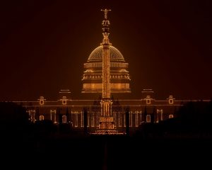 Президентский дворец Раштрапати Бхаван (Rashtrapati Bhavan)