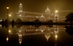 Президентский дворец Раштрапати Бхаван (Rashtrapati Bhavan)